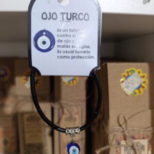 Pulsera Ojo Turco con medallita