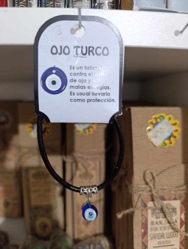 Pulsera Ojo Turco con medallita