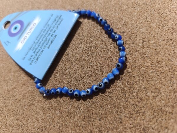 Pulsera bolitas Ojo Turco - Imagen 2